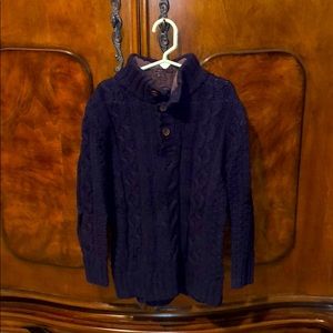 Boys Navy knit sweater